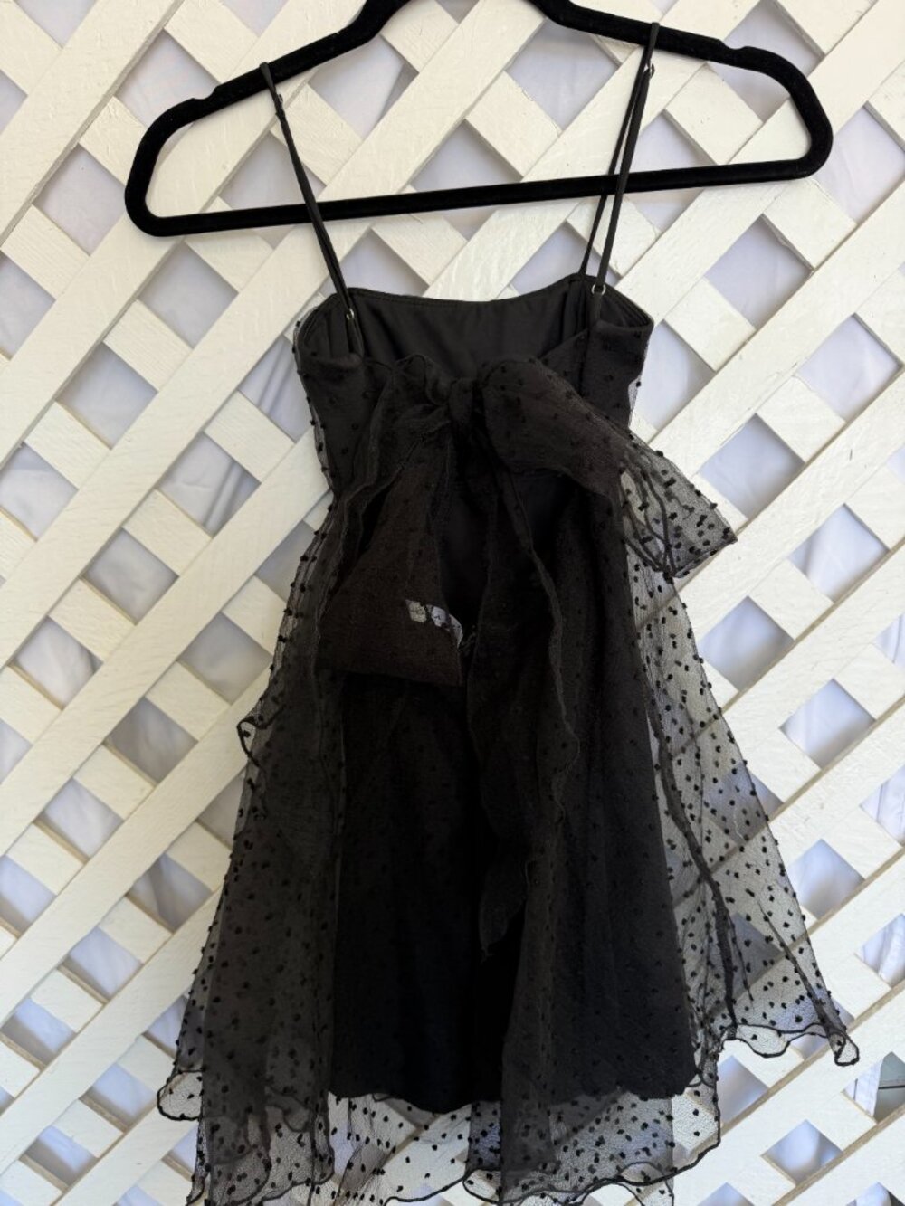 Lucy in the Sky - black mini dress - size: XS - Picture 3 of 8